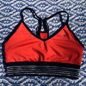 Red Nike Sports Bra